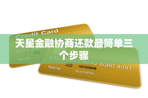 天星金融协商还款最简单三个步骤