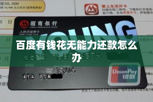 百度有钱花无能力还款怎么办
