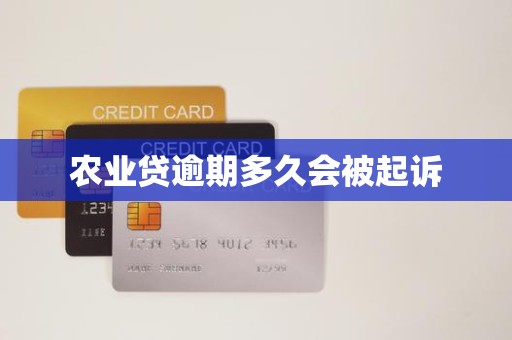 农业贷逾期多久会被起诉