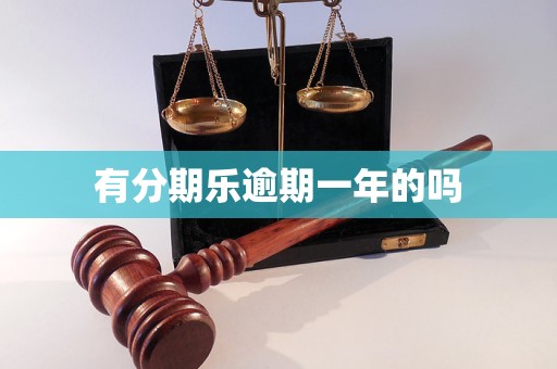 有分期乐逾期一年的吗
