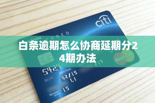 白条逾期怎么协商延期分24期办法