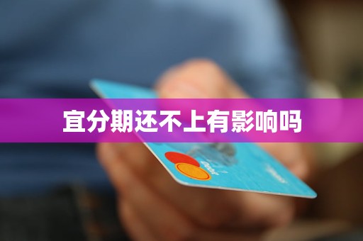宜分期还不上有影响吗