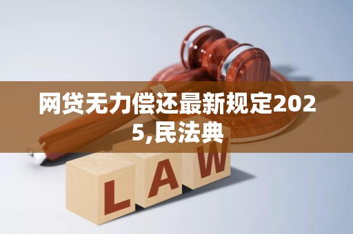 网贷无力偿还最新规定2025,民法典