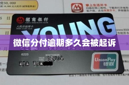 微信分付逾期多久会被起诉