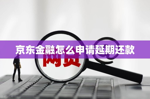京东金融怎么申请延期还款